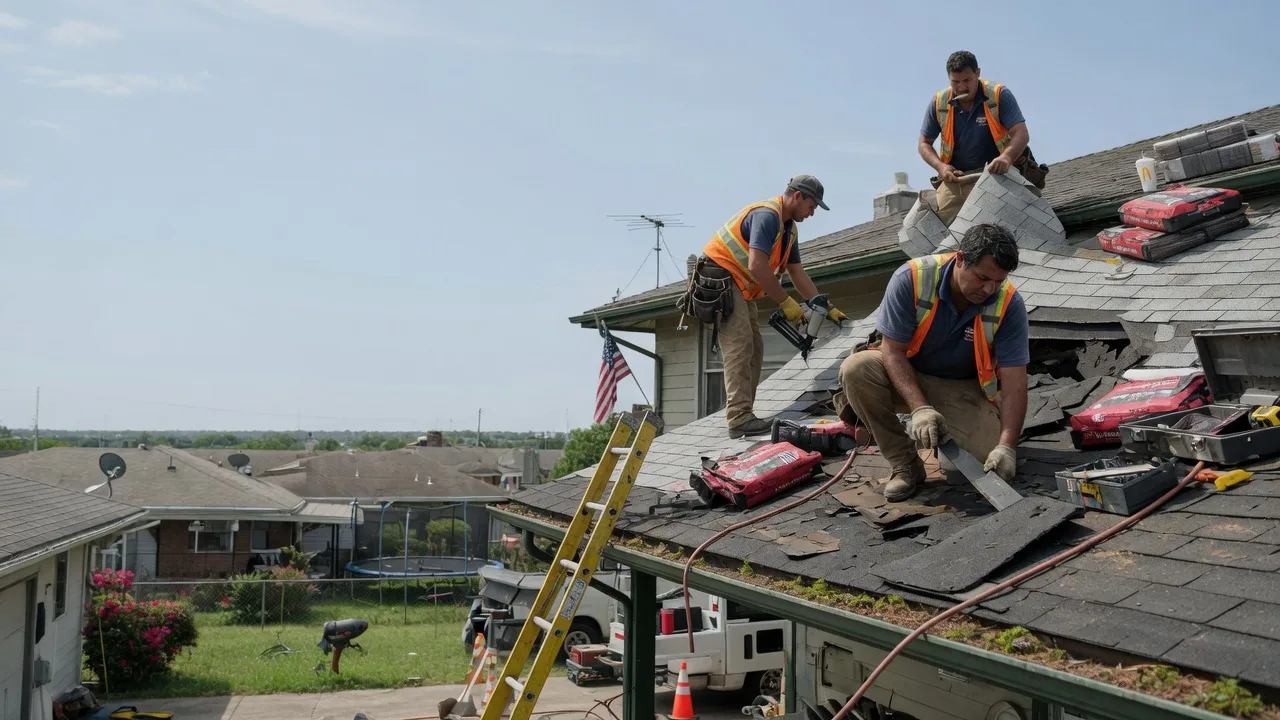 Roof Repair in Ennis, TX near me